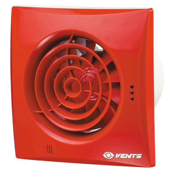 Вентилятор Вентс 125 КВАЙТ RAL 3013 /красный