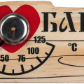 Термометр Банные штучки "Я люблю баню"