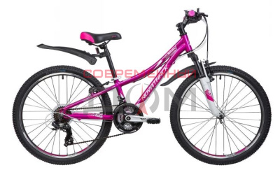 Велосипед NOVATRACK 24AHD.KATRINA.10GVL4 фиолетовый 168415