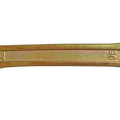 Ключ рожковый USPEX 9х11мм, углеродная сталь, желтое цинковое покрытие /630911-12/
