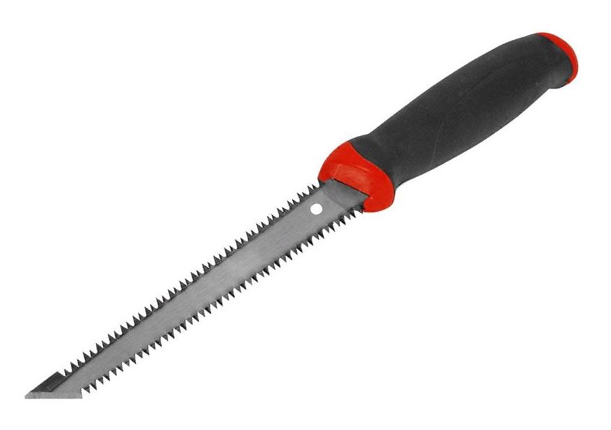 Ножовка USPEX д/гипр., кален.зуб, двухсторон, прорезин.руч, 150мм /15378/