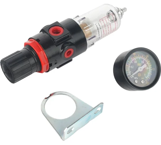 Фильтр влагомаслоотделитель PATRIOT FR 180 с регулятором, 700л/мин, давл. 8 бар, 40 мкм,резьба 1/4" Фильтр влагомаслоотделитель PATRIOT FR 180 с регулятором, 700л/мин, давл. 8 бар, 40 мкм,резьба 1/4"