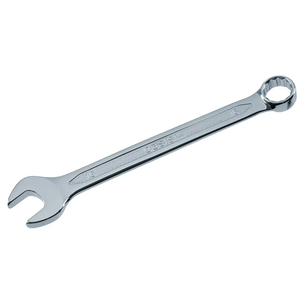Ключ комбинированный гаечный Oasis Eco 13 мм (белый цинк) Ключ комбинированный гаечный Oasis Eco 13 мм (белый цинк)