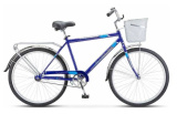 Велосипед STELS NAVIGATOR-200 C 26" Z010 LU101679 LU095262 19" Синий 2023 +корзина