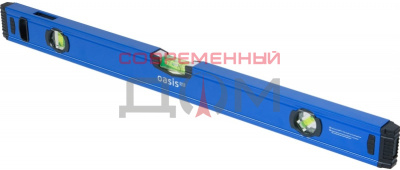 Уровень алюминиевый Oasis Pro 1200мм, коробчатый магнитный с зеркальным глазком