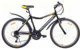 Велосипед Pioneer Optima 26"/16" black/yellow/grey