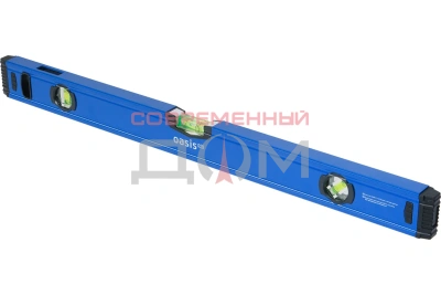 Уровень алюминиевый Oasis Pro 400мм, коробчатый магнитный с зеркальным глазком