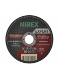Диск абразивный NIREX Expert 125*1.0*22.2 метал/нерж/алюм NADE12510
