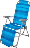Кресло-шезлонг 3 с подножкой К3 /подголовник, до 100 кг, высота до сидения 470 мм/г.Ижевск