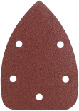 Треугольник шлифовальный PATRIOT на липучке, 140х140х80мм, Р60, 5 отверстий, 5 шт