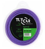 Леска для триммера TUSCAR Spiral Premium 2,7мм*46м