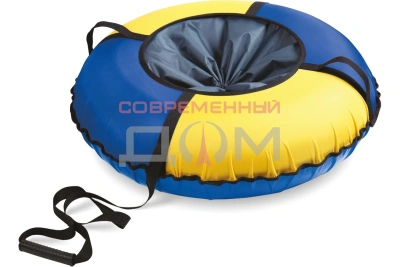 Тюбинг ТБК-70/СЖ2 НИКА синий - желтый классик УЦЕНКА!!! без камеры
