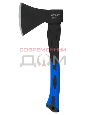 Топор Oasis 600 г с обрезиненной фибергласовой рукояткой