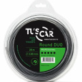 Леска для триммера TUSCAR Round DUO, Professional