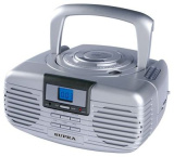 Аудиомагнитола SUPRA BB-CD101 silver