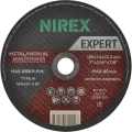Диск абразивный NIREX Expert 180*1.6*22.2 метал/нерж/алюм NADE18016