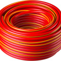 Шланг USPEX поливочный армированный прозрачный ярко-красн. 1/2"х25м