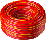 Шланг USPEX поливочный армированный прозрачный ярко-красн. 1/2"х25м