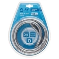 Шланг душевой AV Engineering AVSSS-118 SUS/EPDM, 1/2" г-г 150 см, хром, anti-twist