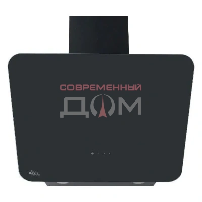 Вытяжка наклонная Oasis ML-60B черн/серый