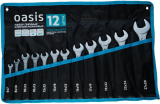 Набор рожковых гаечных ключей Oasis в сумке 12шт
