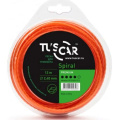 Леска для триммера TUSCAR Spiral Premium 2,4мм*12м