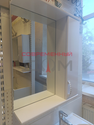 Зеркало Астра 600 Белый глянец