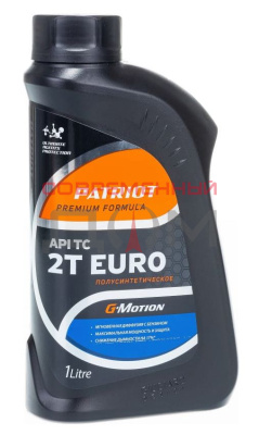 Масло 2-х тактное PATRIOT G-Motion 2Т EURO 