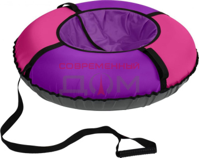 Тюбинг ТБЭ-60/М2 НИКА малиновый/лавандовый УЦЕНКА!!! без камеры