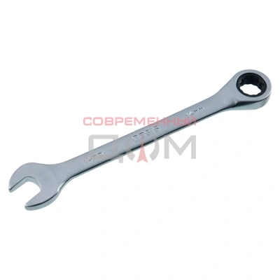 Ключ комбинированный гаечный Oasis Pro 14 мм с трещоткой (глянцевый хром)