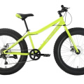 Велосипед BLACK ONE Monster 24 D зеленый/белый/зеленый 14.5" HQ-0005342