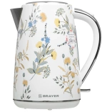 Чайник BRAYER 1083BR /2200 Вт, 1,7 л, стальн.корп, VNQ by STRIX, автоотключ Чайник BRAYER 1083BR /2200 Вт, 1,7 л, стальн.корп, VNQ by STRIX, автоотключ