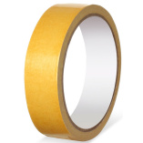 Лента клейкая USPEX двухсторон. монтажная, белая 25мм х 5м