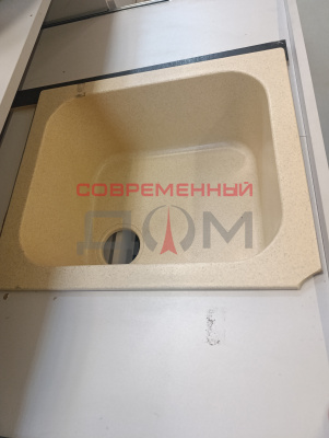 Кухонная мойка Polygran F-17 №328 опал/иск.гранит УЦЕНКА!!! отколот угол мойки/