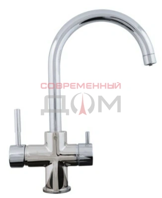 Кух.смеситель Zigmund&Shtain 1800 ZS  (НЕРЖ.СТАЛЬ ПОЛИР)