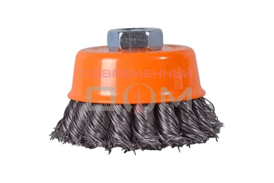 Щётка чашечная ВИХРЬ для УШМ, крученая, 75мм 73/1/3/56