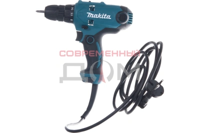 Дрель-шуруповерт Makita DF 0300 X3 + набор бит 10 шт